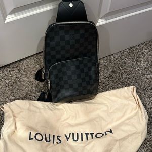 Louis Vuitton Damien Graphite Sling Bag